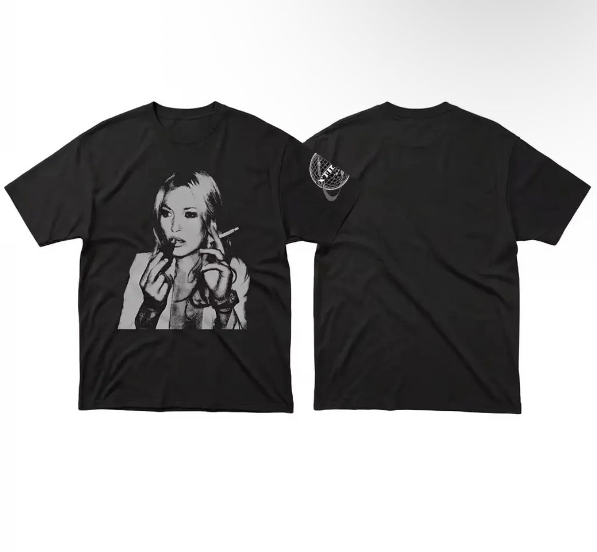 XTRAA Kate moss graphic-tee